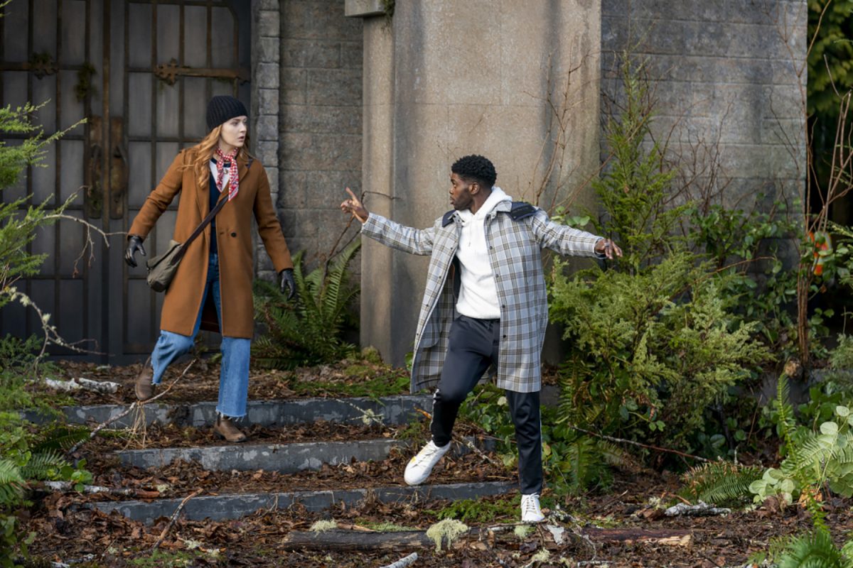 Kennedy McMann comme Nancy Drew et Tian Richards comme Tom Swift dans Nancy Drew Saison 2