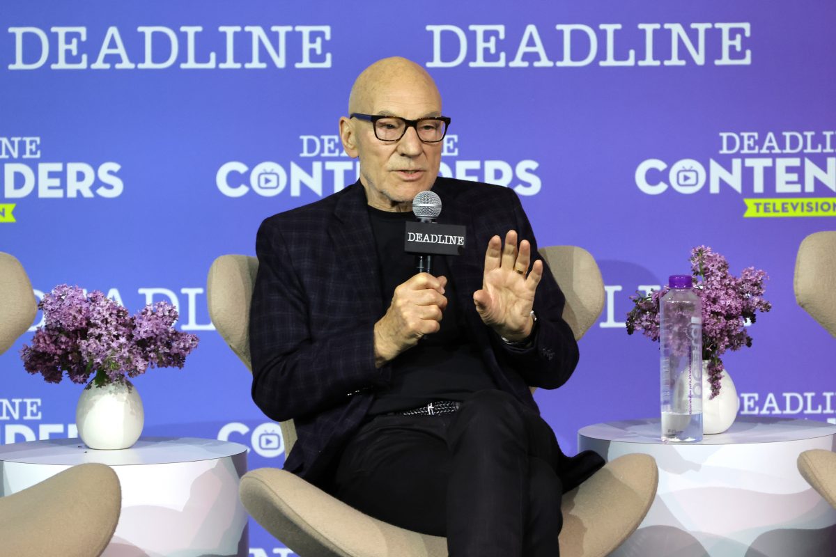 Patrick Stewart, qui reprend son rôle de professeur X dans 