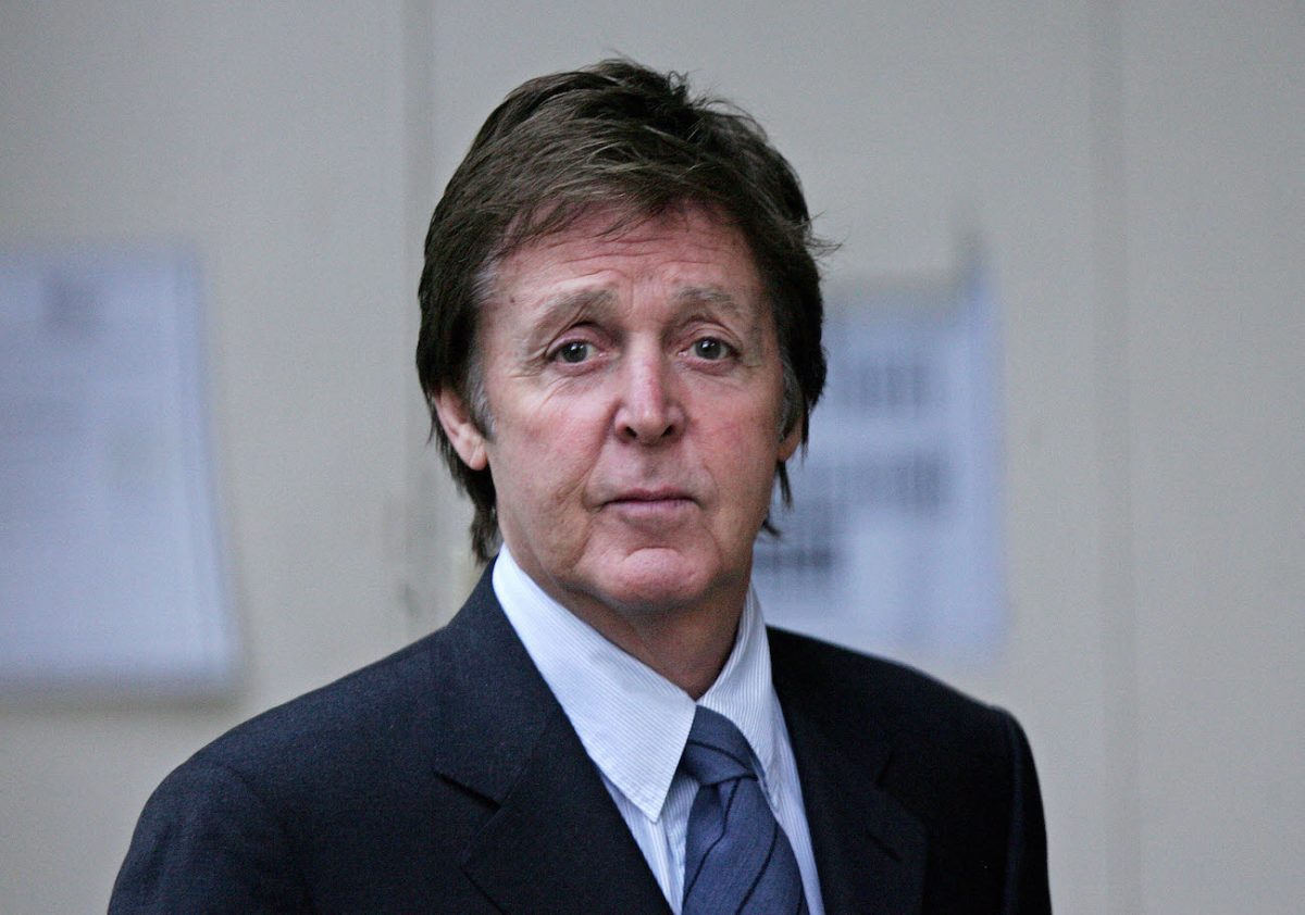 Paul McCartney à la High Court de Londres lors de son divorce avec Heather Mills en 2008.