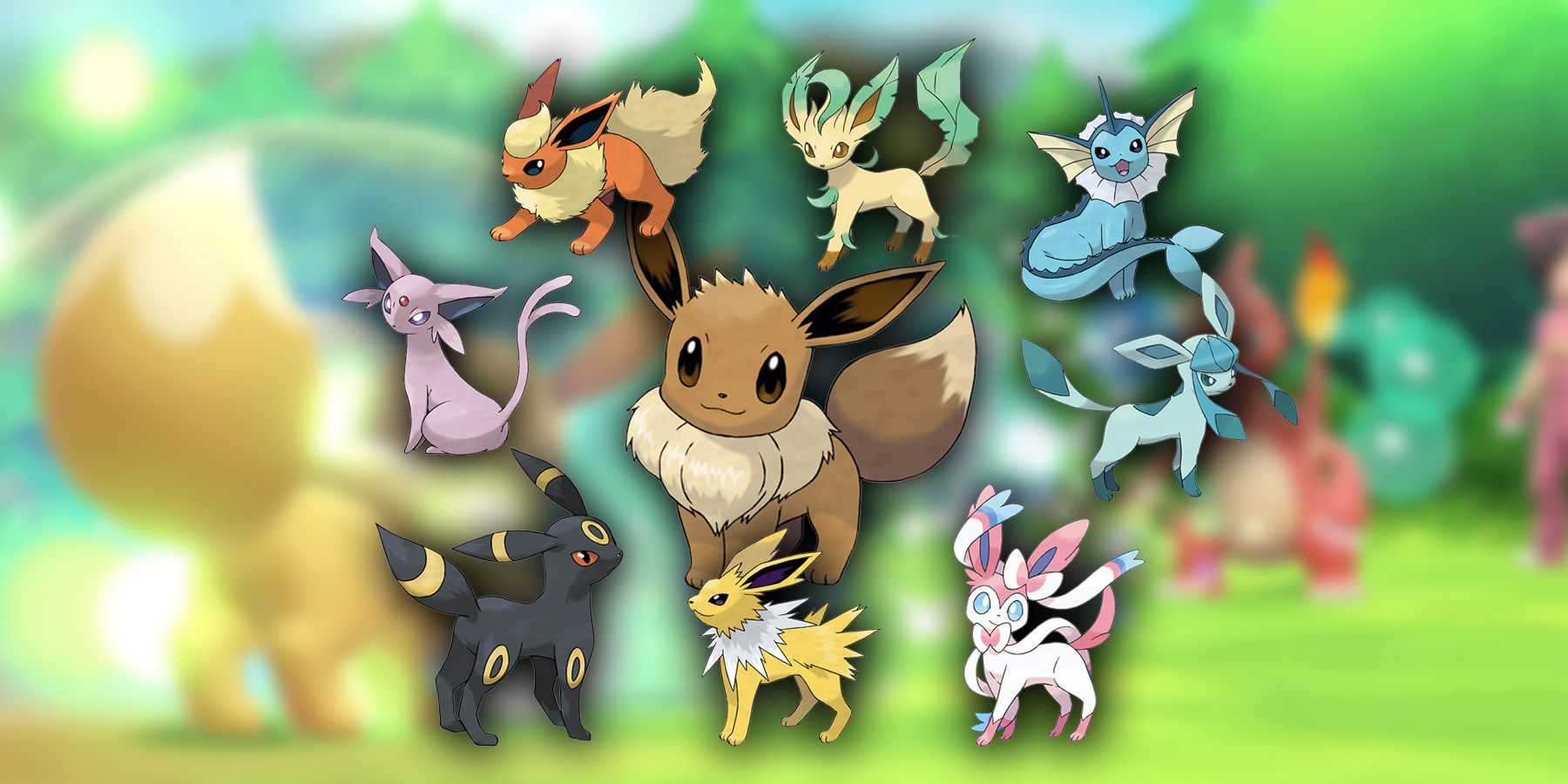 Pokemon Gen 9 Evoli Eeveelutions