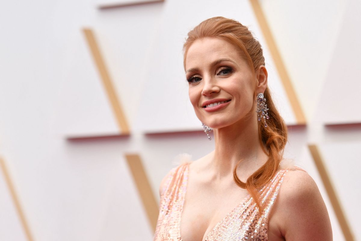 Jessica Chastain souriante