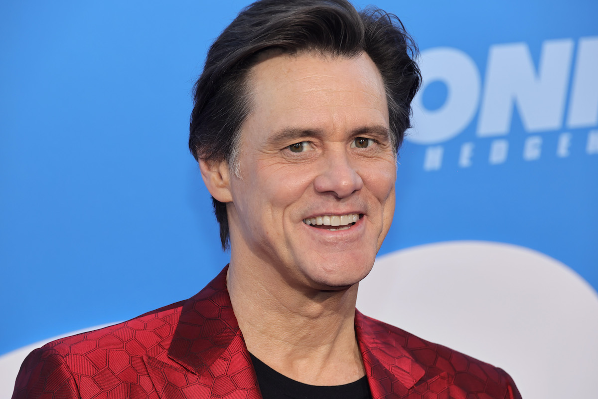 Jim Carrey souriant