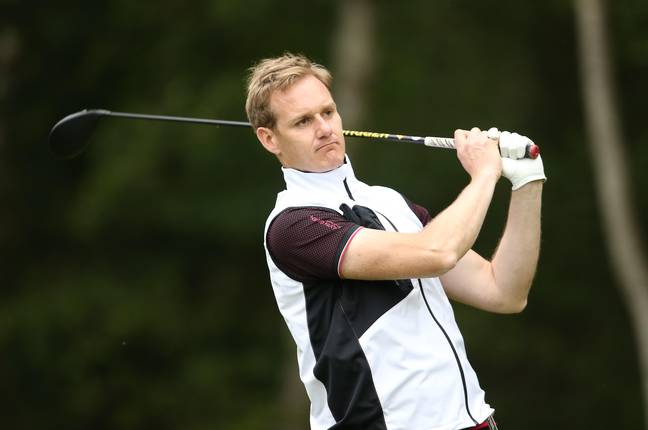 Dan Walker pendant le Pro Am avant le BMW PGA Championship à Wentworth Golf Club le 23 mai 2018 à Surrey, Angleterre Crédit : Paul Terry Photo/Alamy Live News
