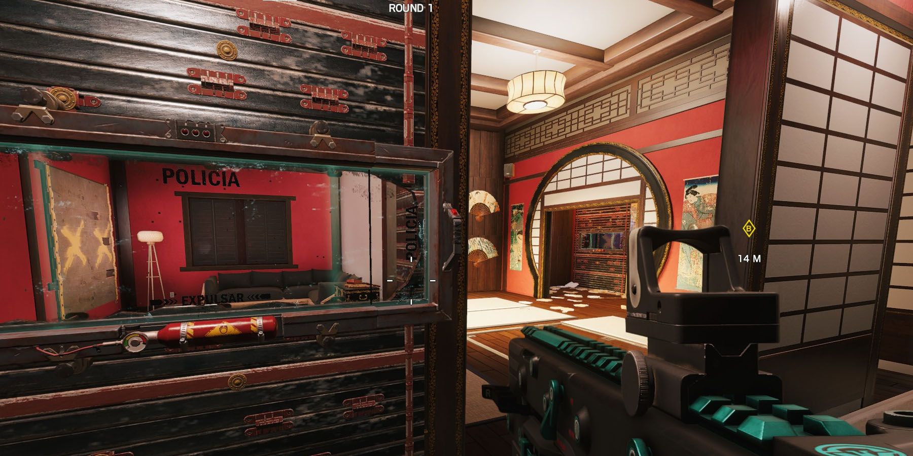 Rainbow Six Siege Skyscraper Map Defense - Salon de thé