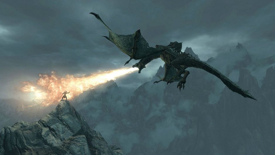 Skyrim Player crée un impressionnant fan art à bois