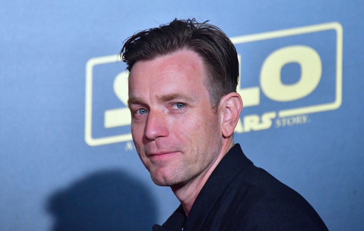 L'acteur Ewan McGregor, qui interprète le personnage d'Obi-Wan Kenobi, assiste à la première de Solo : A Star Wars Story