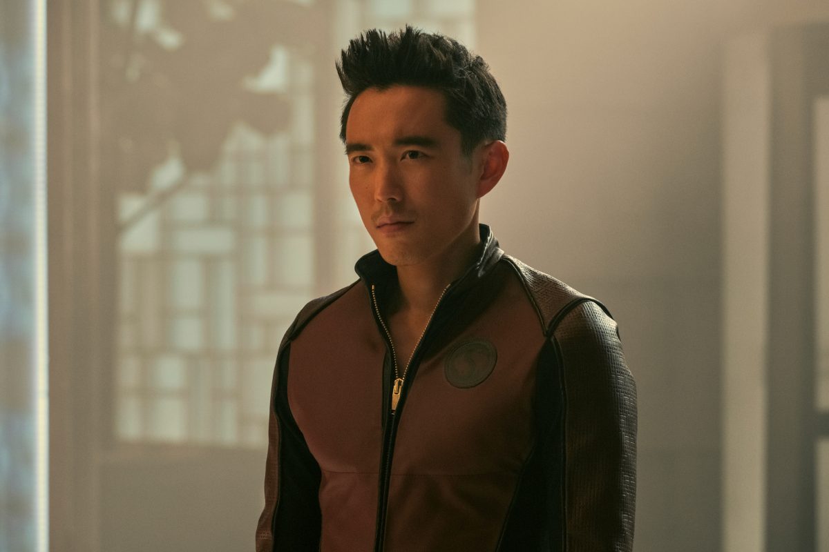 Justin H. Min dans le rôle de Ben Hargreeves dans la saison 3 de 
