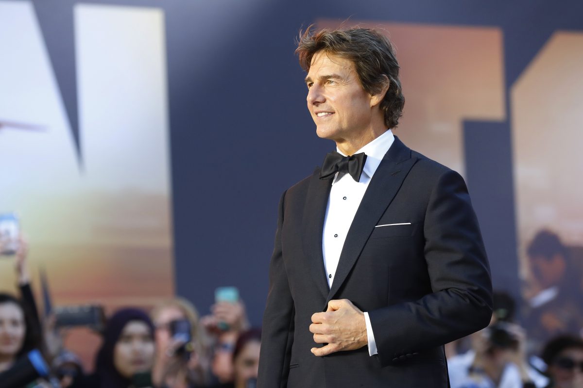 Tom Cruise assiste à la Royal Film Performance de la suite Top Gun: Maverick à Londres