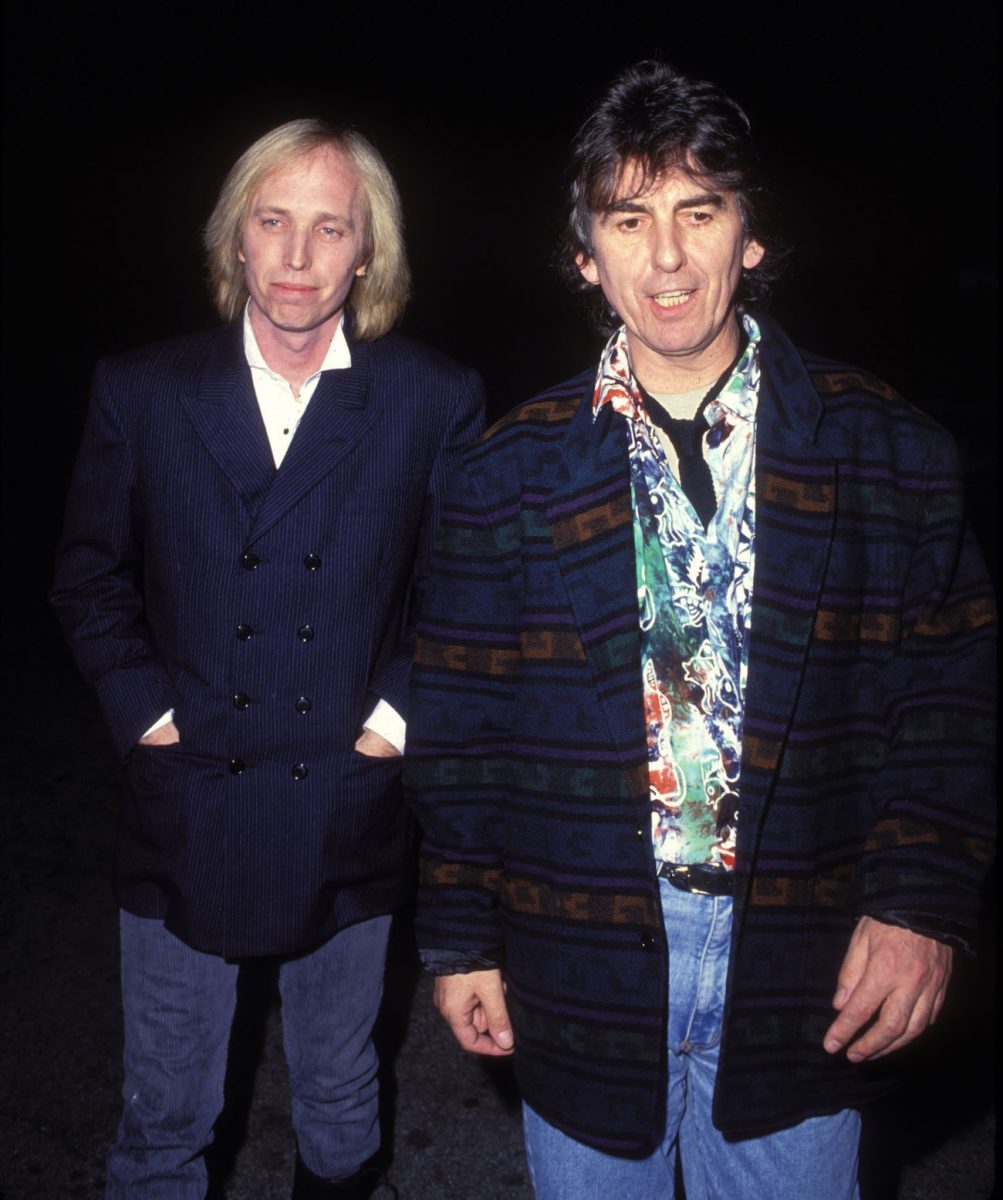 Tom Petty et George Harrison aux Billboard Music Awards 1992. 