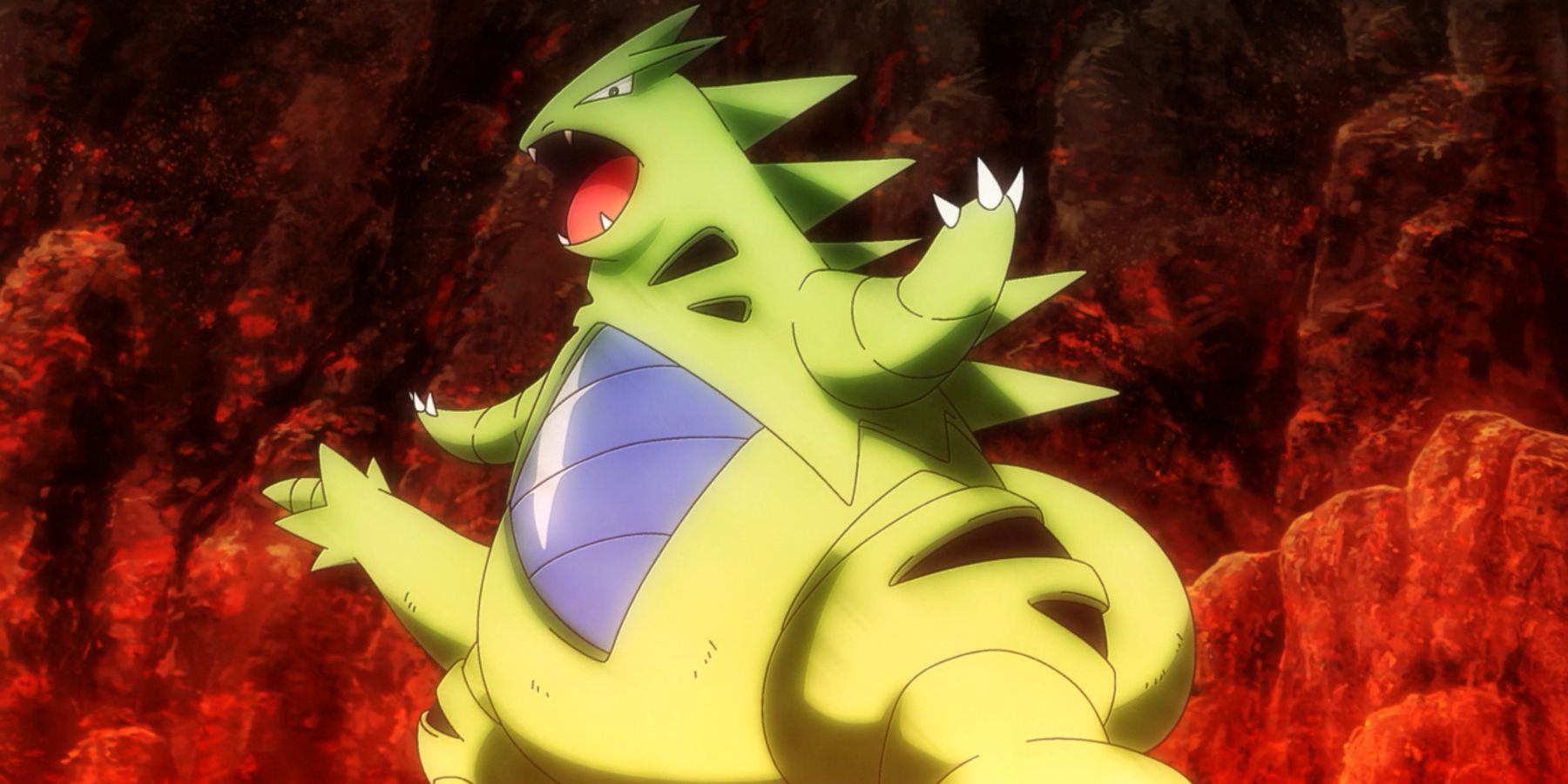 capture d'écran pokémon tyranitar