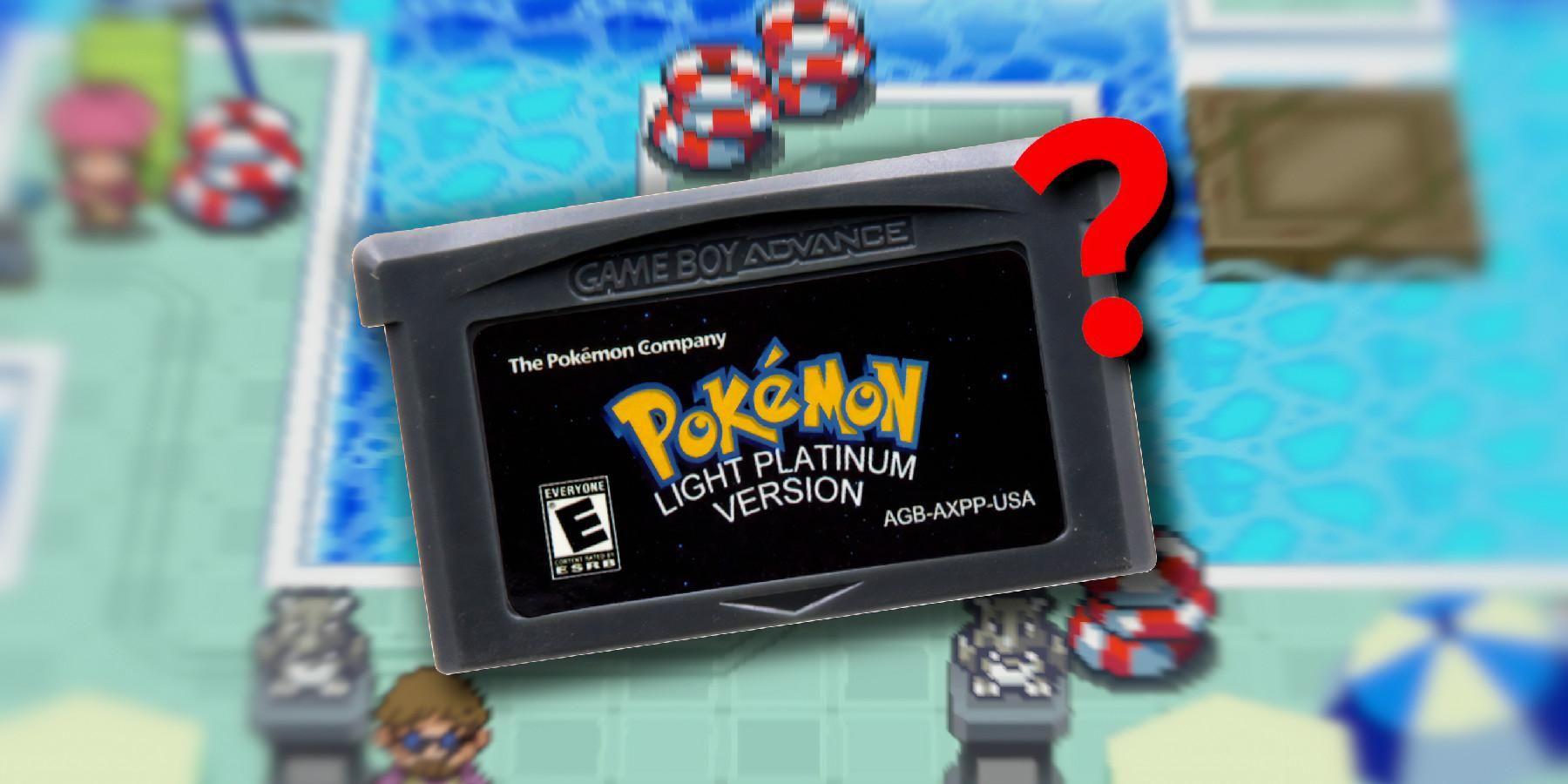cartouche lumineuse pokemon platine