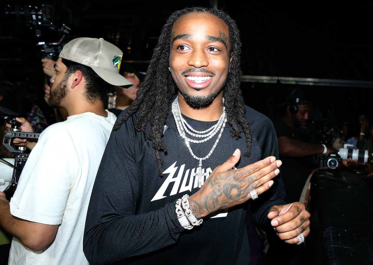 Quavo souriant
