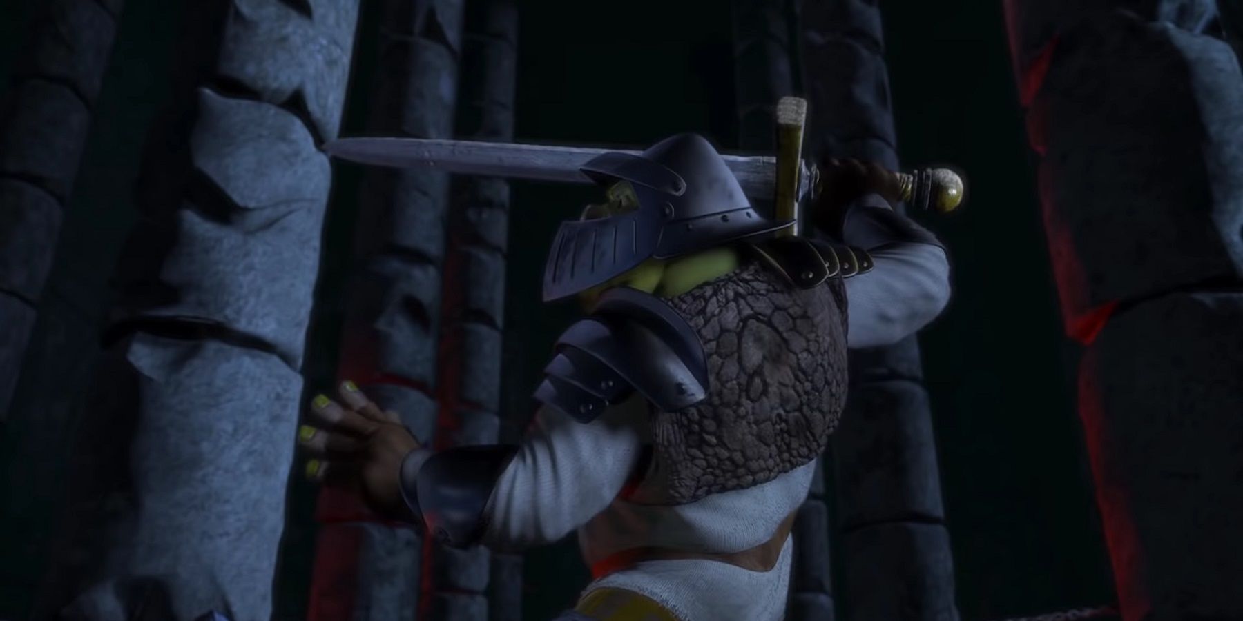 Shrek contre dragon