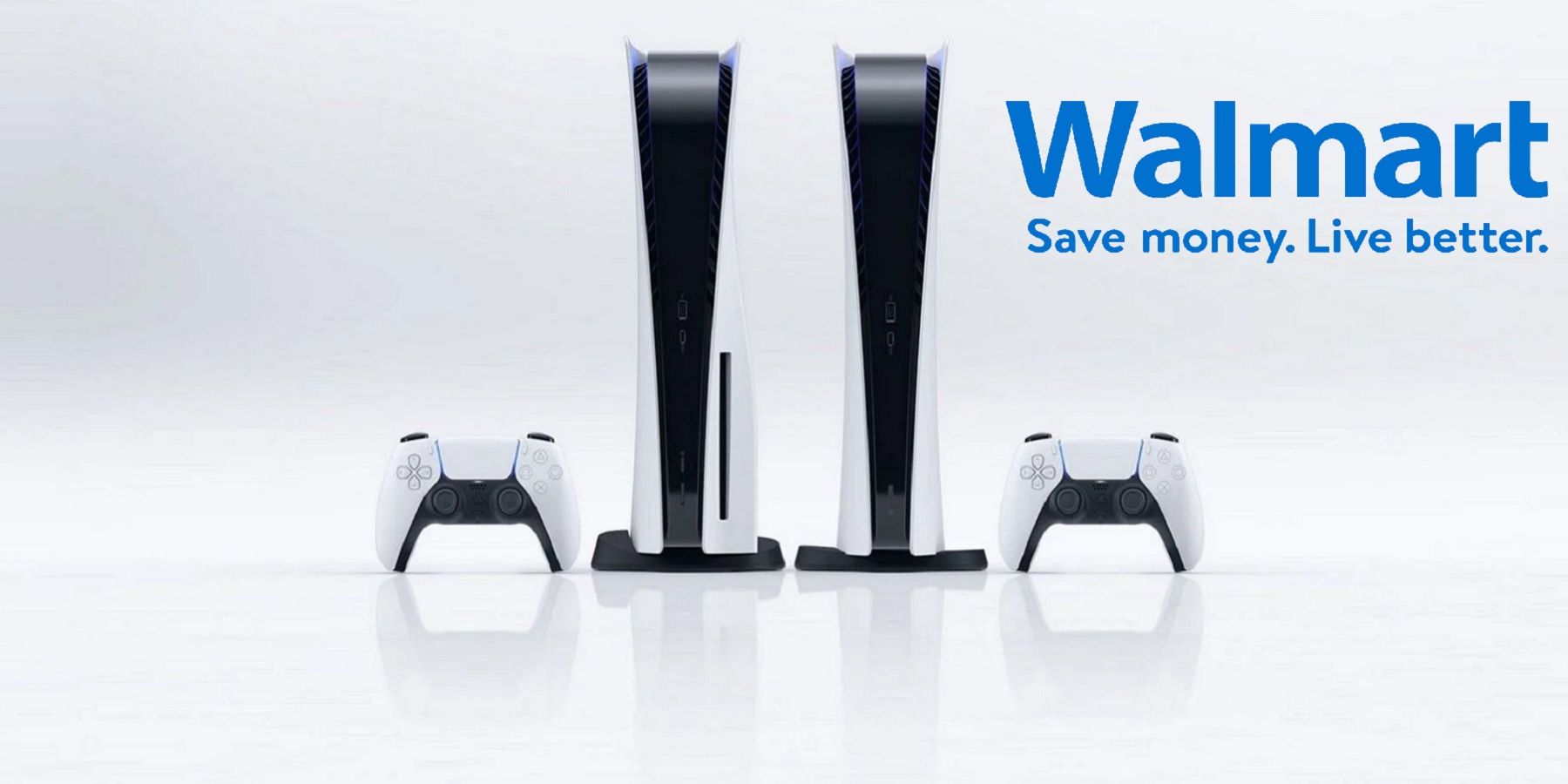 consoles ps5 avec logo walmart