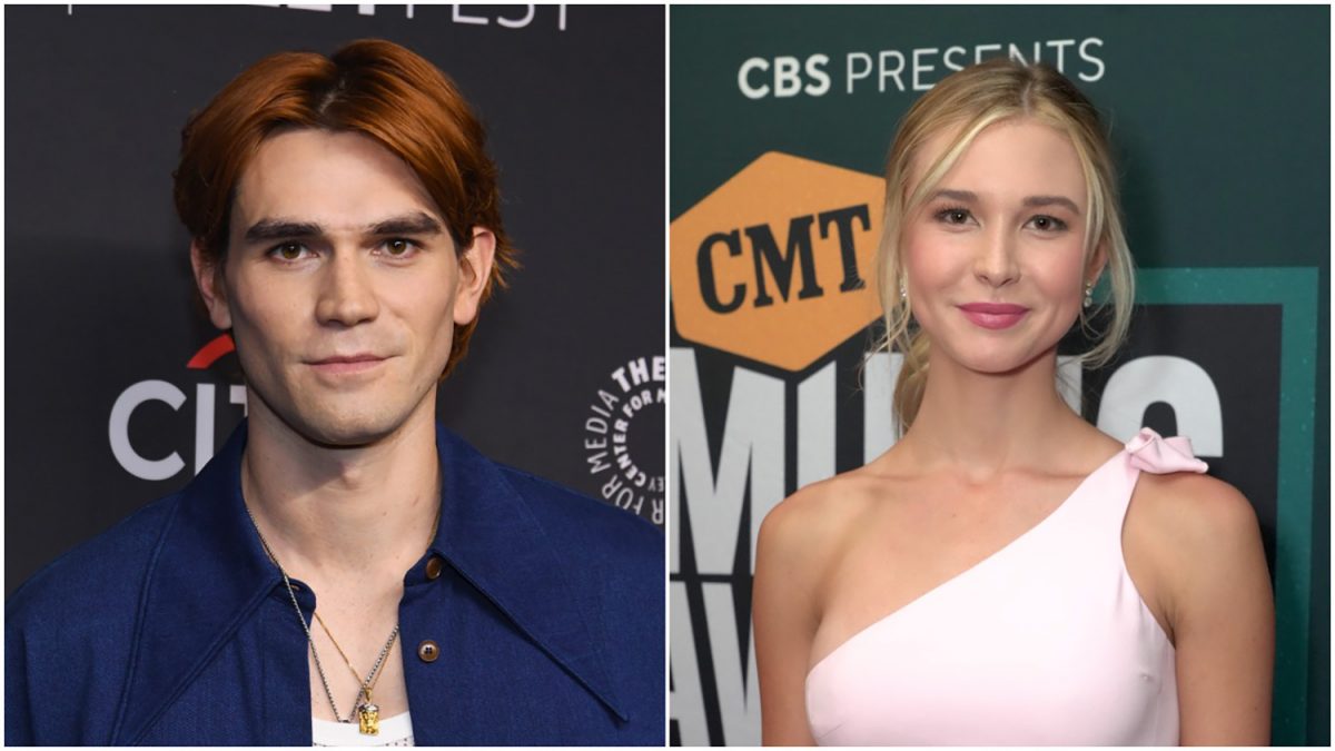 Les stars du film Wonder Twins annulé de HBO Max : KJ Apa assiste au PaleyFest LA 2022 // Isabel May assiste aux CMT Awards 2022.