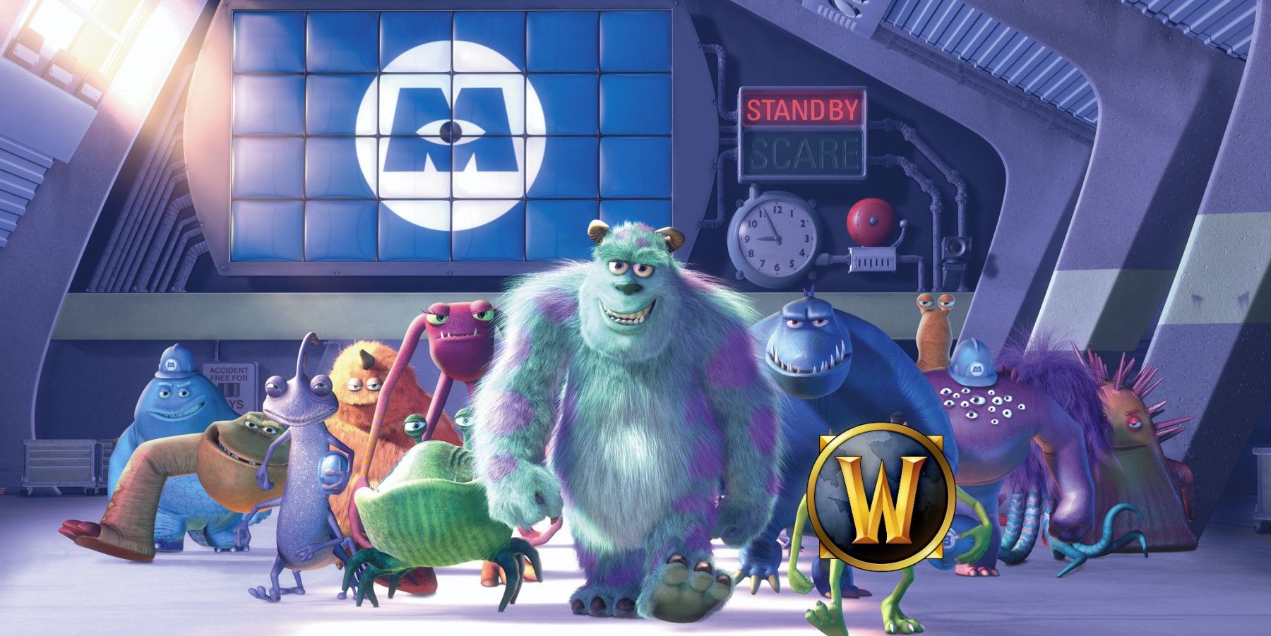 wow mi mike wazowski crossover