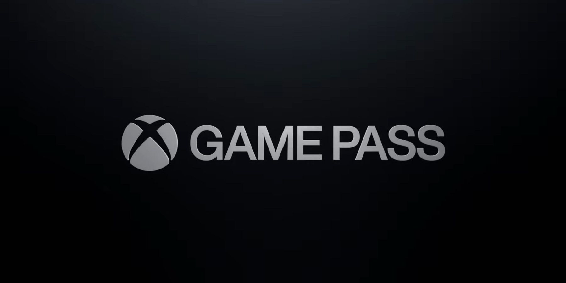 xbox game pass logo blanc fond noir