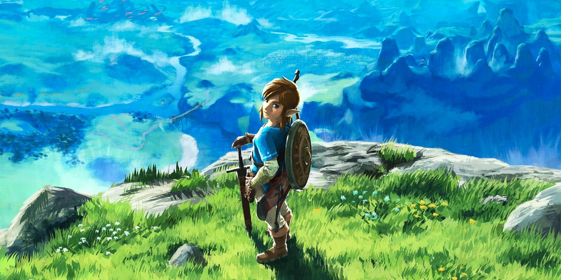 Zelda Breath of the Wild Glitch montre ce qui se trouve en dehors des frontières de la carte