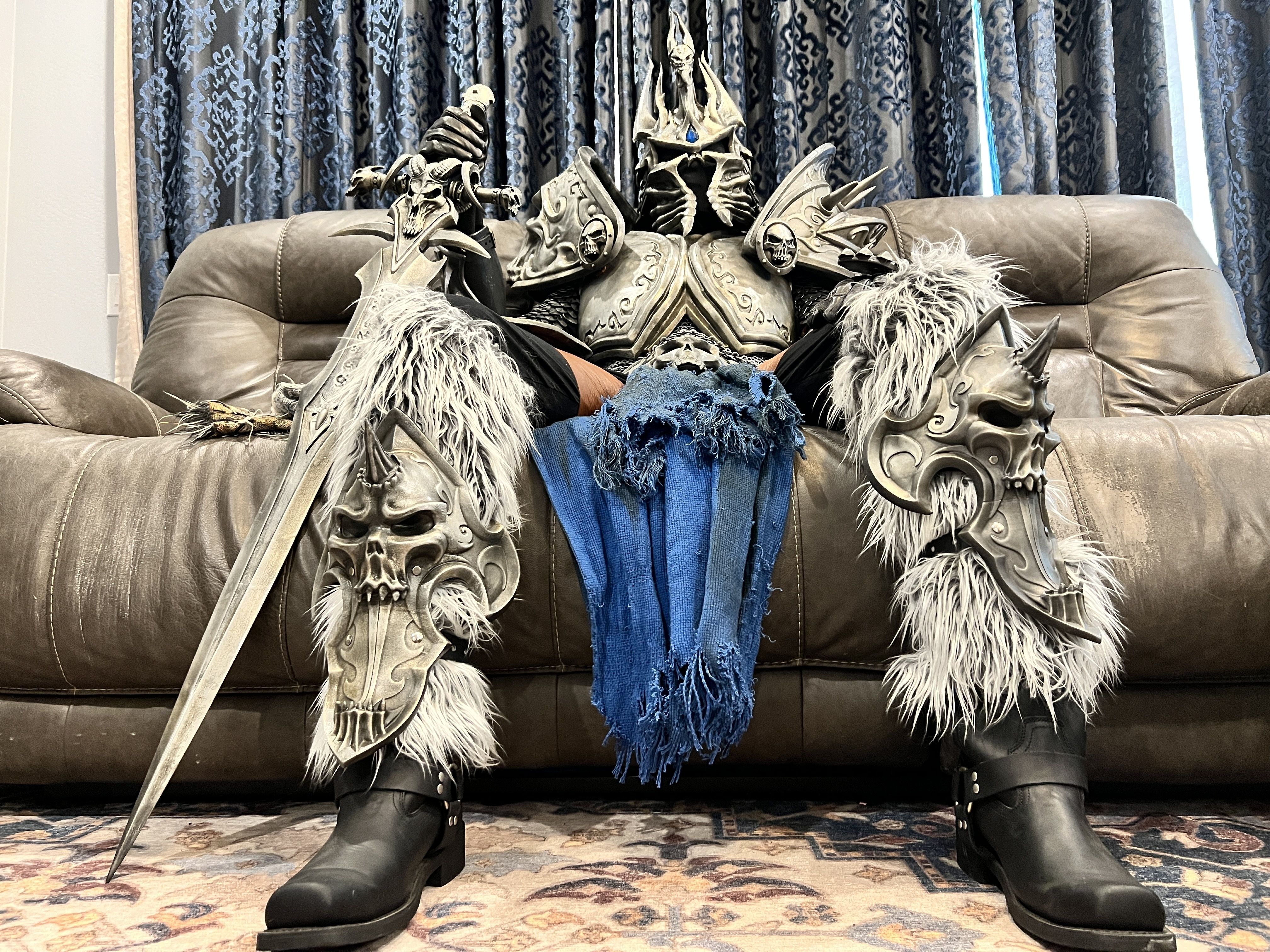 wow wotlk pose emblématique d'arthas