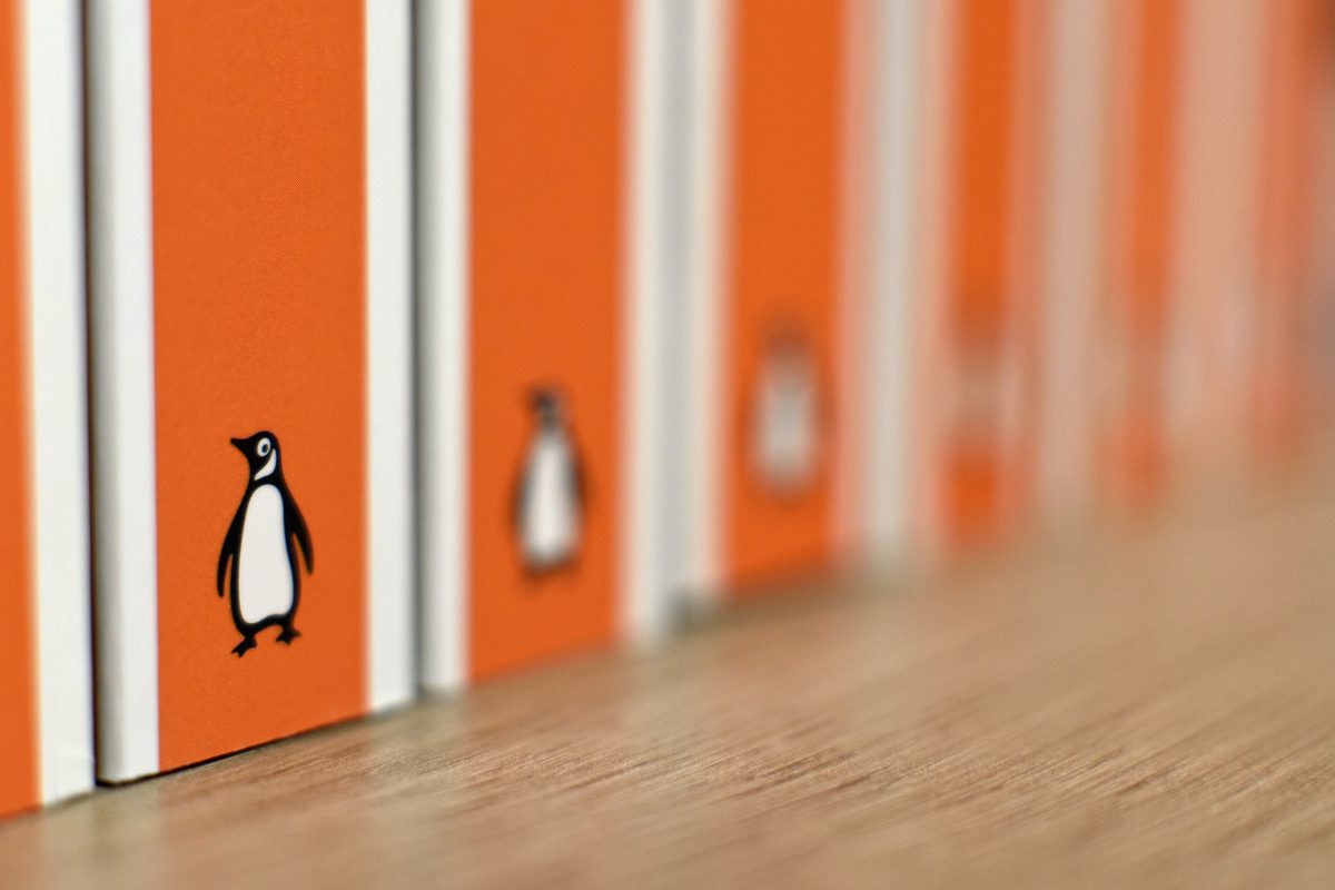 Les dos des livres de poche Penguin