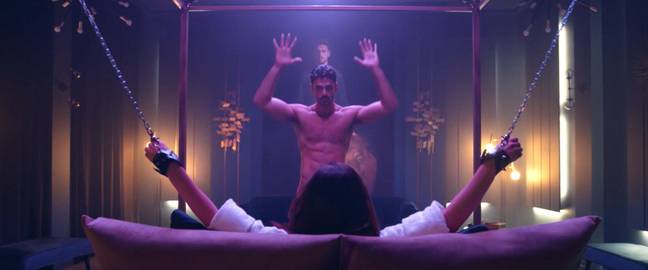 Les téléspectateurs regardent les films de 365 jours pour les scènes de sexe.  Crédit : Alamy 