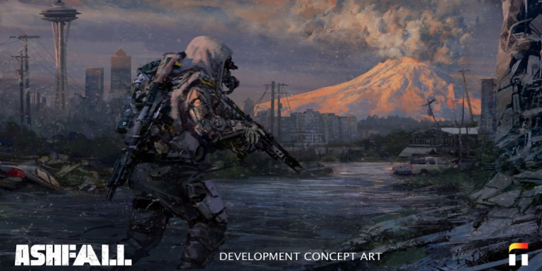 Carte des chutes de cendres