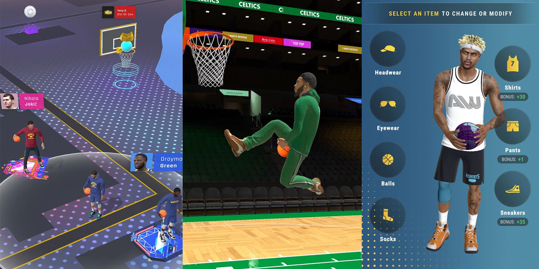 Écrans NBA All-World