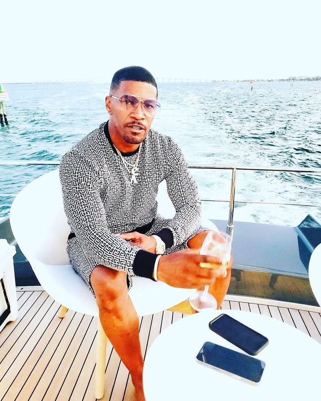 Nous pouvons tous remercier Jamie Foxx pour le retour de Diaz.  Crédit : Instagram/@iamjamiefoxx