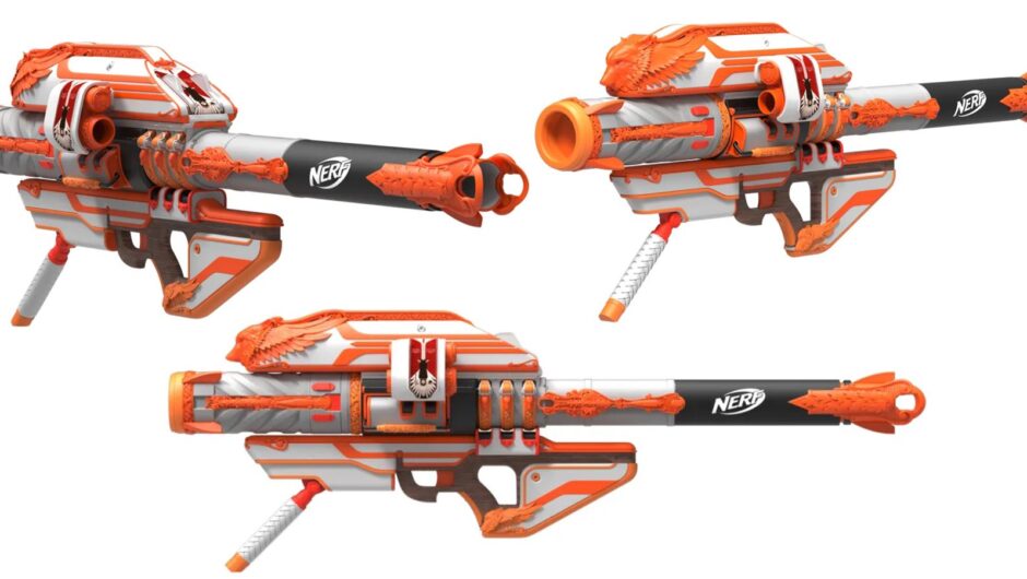Bungie révèle un énorme pistolet Nerf Gjallarhorn Destiny 2