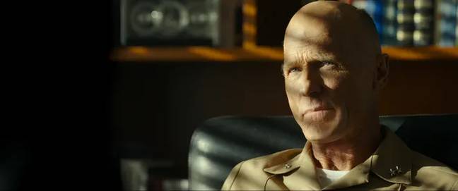 Ed Harris dans Top Gun : Maverick.  Crédit : Paramount Picture Studios