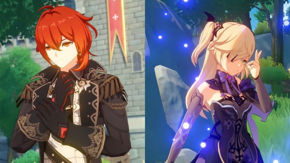Genshin Impact Leaks révèle de nouveaux skins Diluc et Fischl