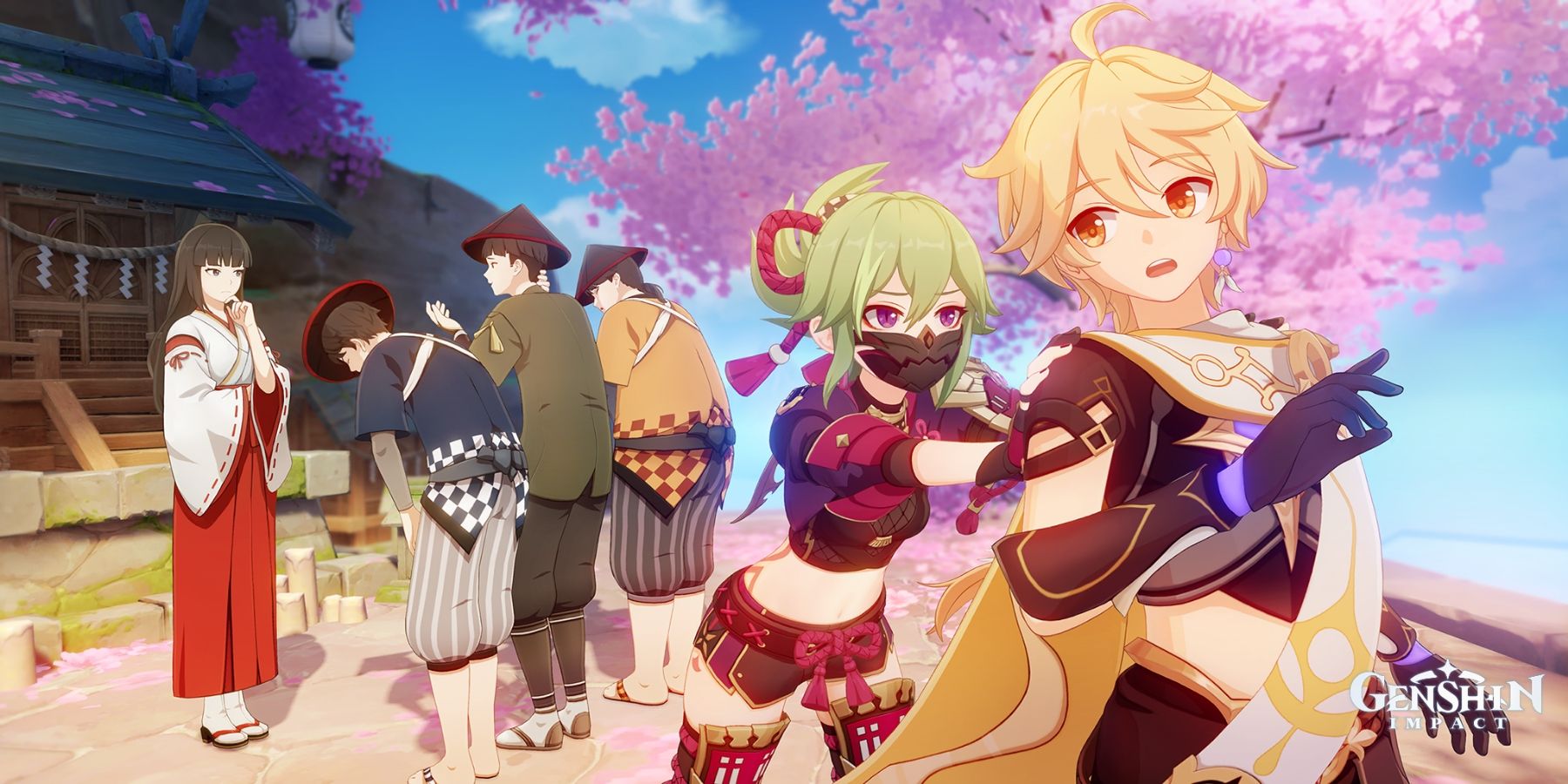 kuki hangout deuxième se terminant par l'impact de genshin