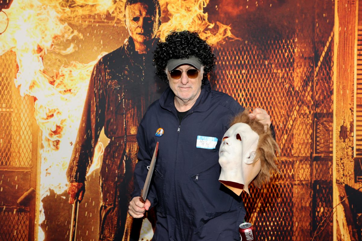 L'acteur de Michael Myers, Nick Castle, assiste à la première de la soirée costumée de Halloween Kills