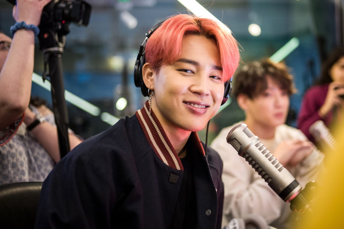Jimin de BTS visite le Elvin Duran Z100 Morning Show en 2019