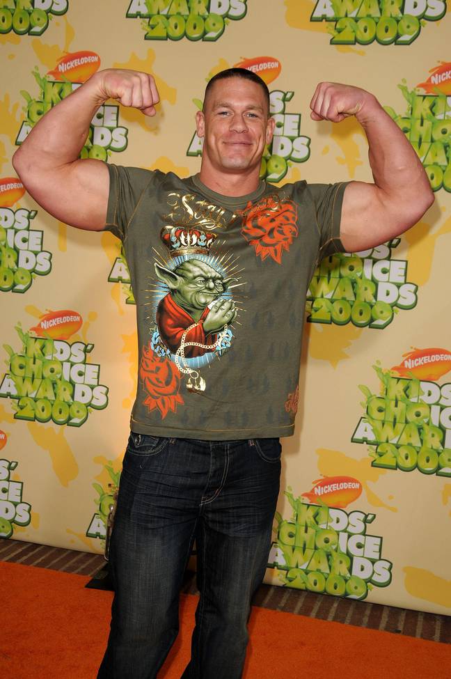 John Cena a exaucé plus de souhaits que toute autre célébrité.  Crédit : Alamy