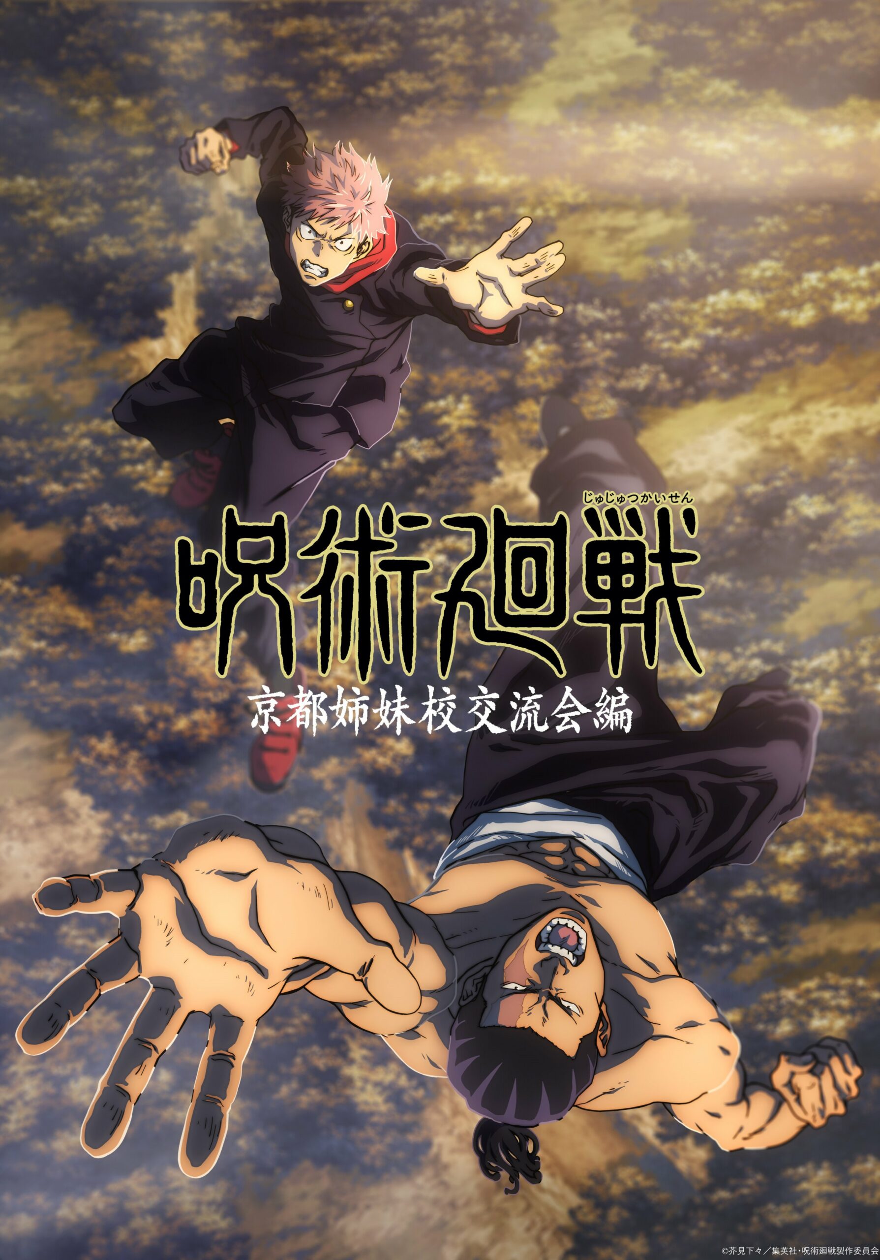 jujutsu kaisen visuel