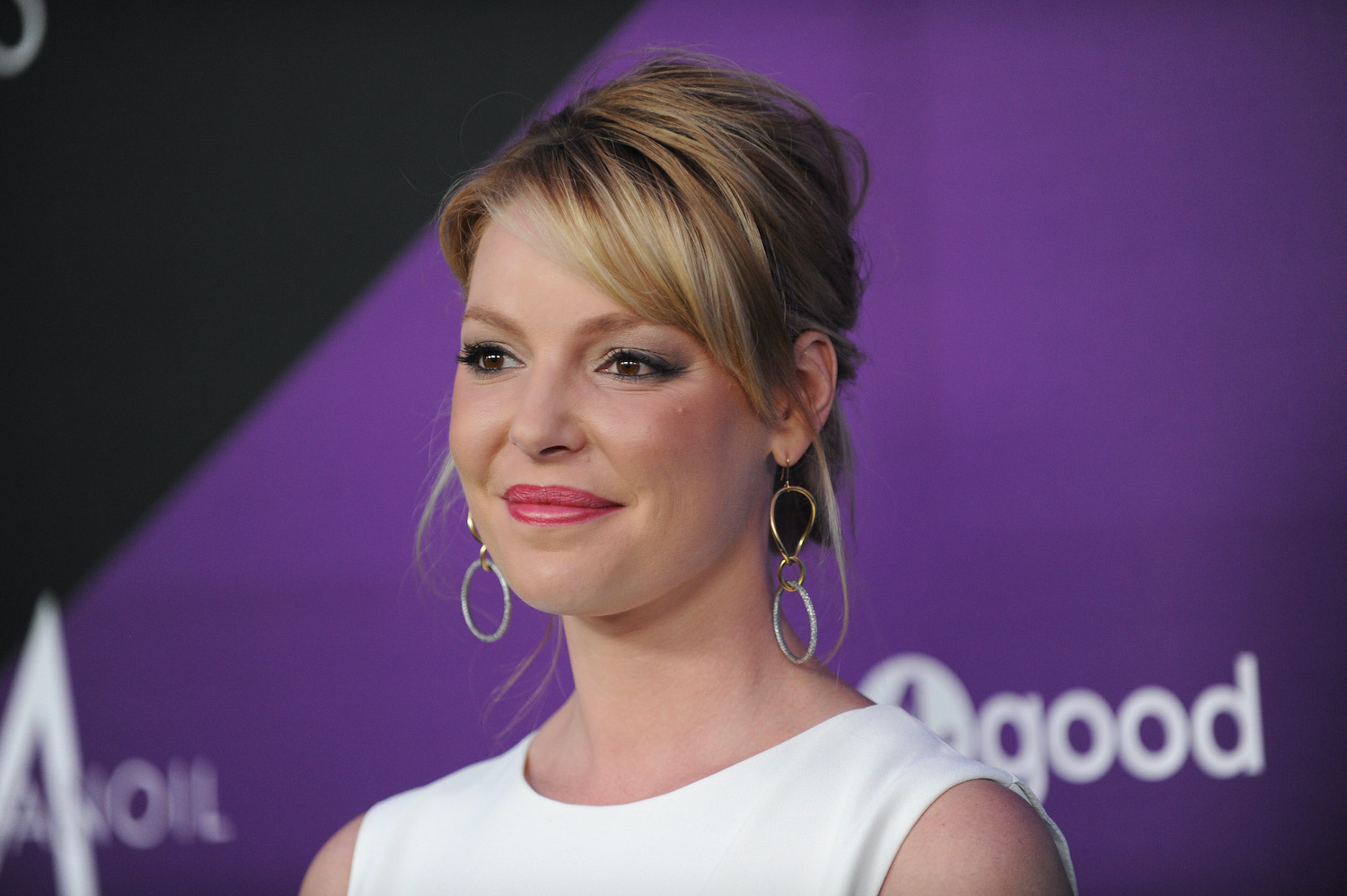 Katherine Heigl assiste au 1er événement annuel Unite4:humanity en 2014