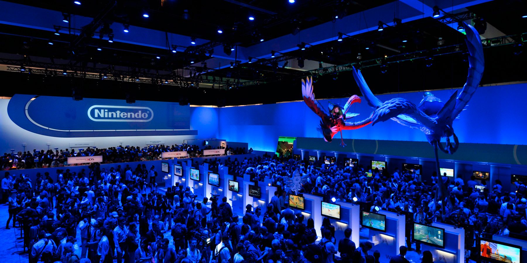Le public de l'E3 sur Nintendo