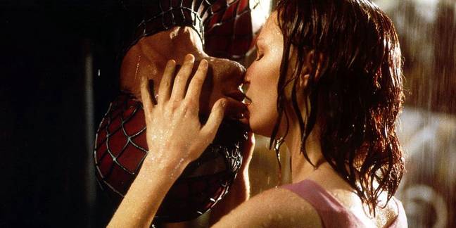 Le Spider-Man original de Sam Raimi a chuté en 2002. Crédit Sony