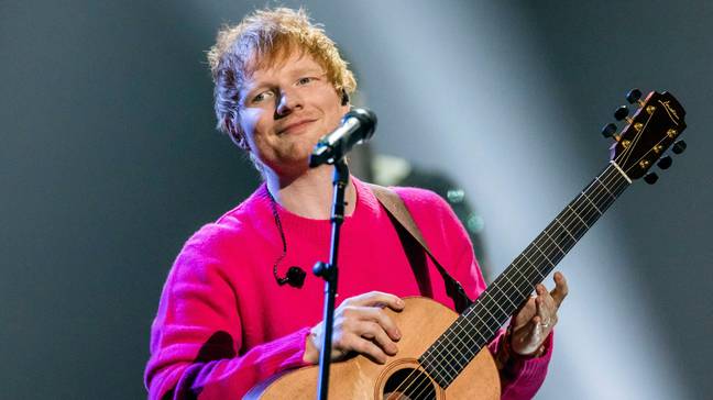 Ed Sheeran. Crédit : Alamy