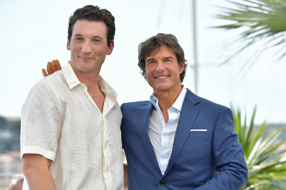 Miles Teller et Tom Cruise assistent au photocall de 