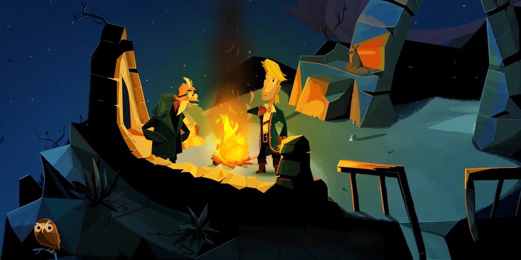 Retour à Monkey Island-Guybrush-Threepwood-Lookout-Backlash-Art-Style