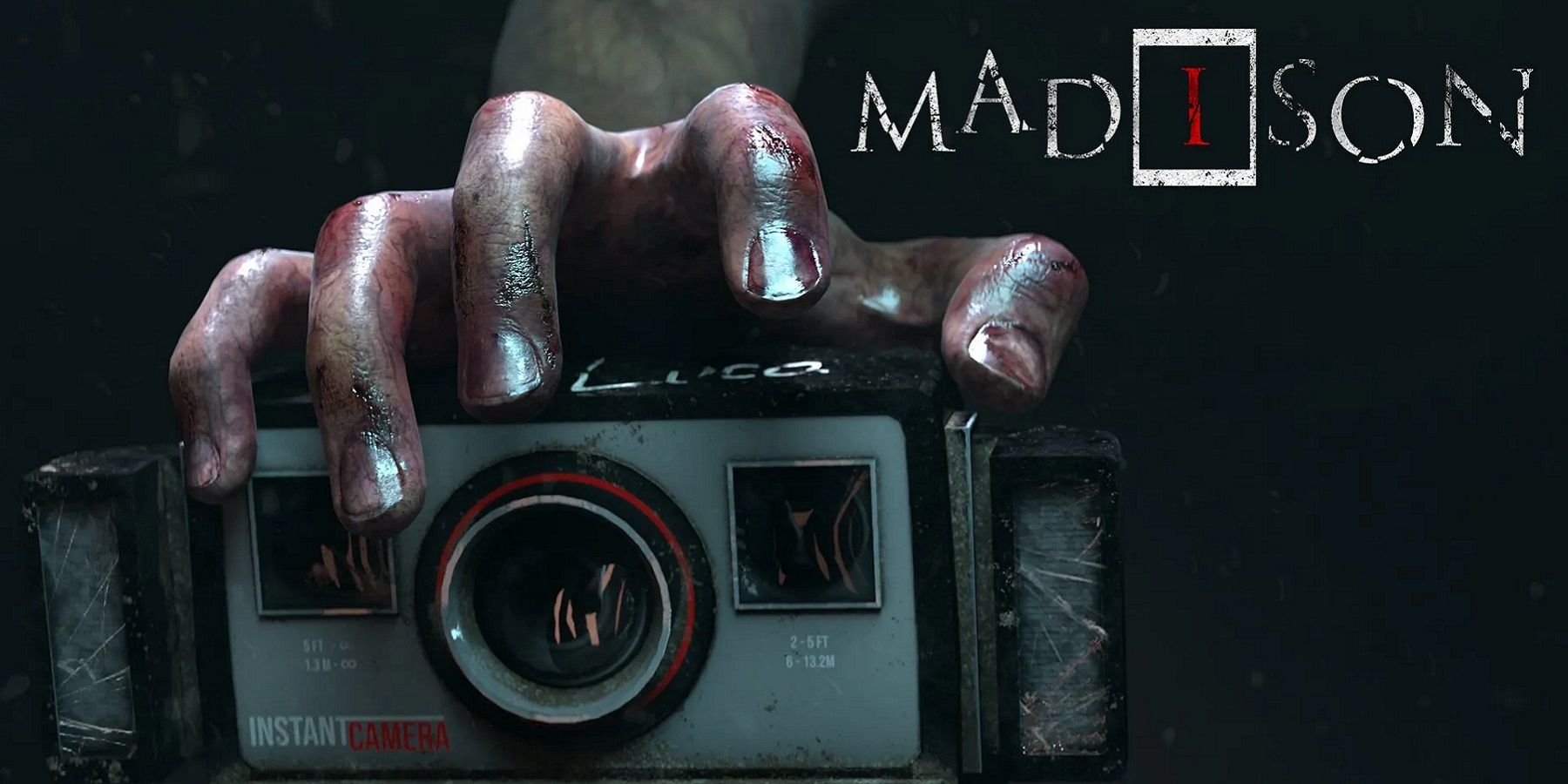 Image de Madison montrant une main ensanglantée tendue vers un appareil photo.