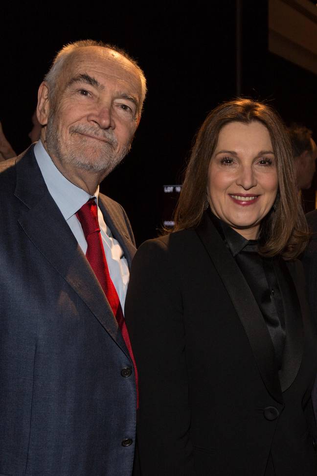 Les producteurs de James Bond Michael G. Wilson et Barbara Broccoli.  Crédit : Alamy
