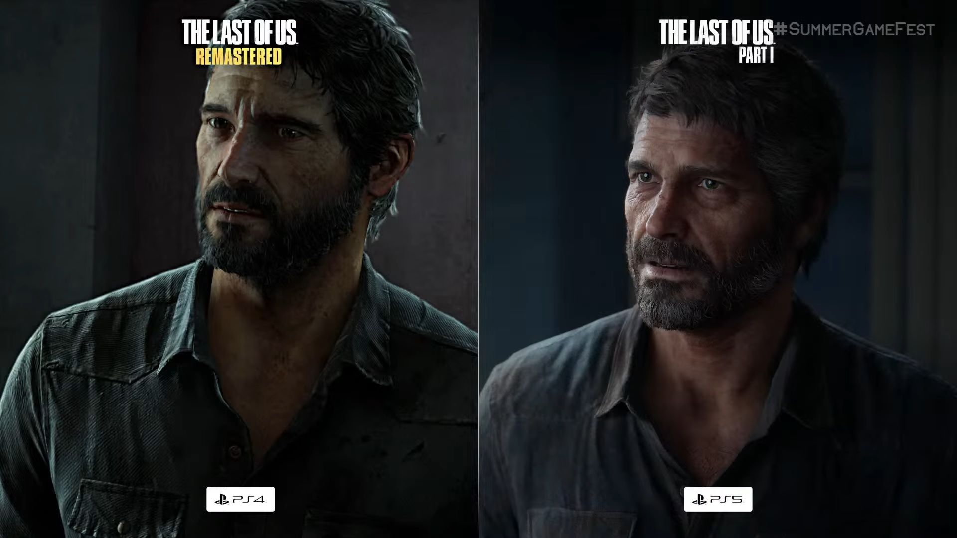 le dernier d'entre nous ps5 remake joel comparaison