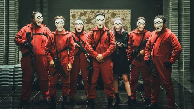 Money Heist: Korea - Joint Economic Area présente de nombreuses similitudes avec la série originale. Crédit : Netflix