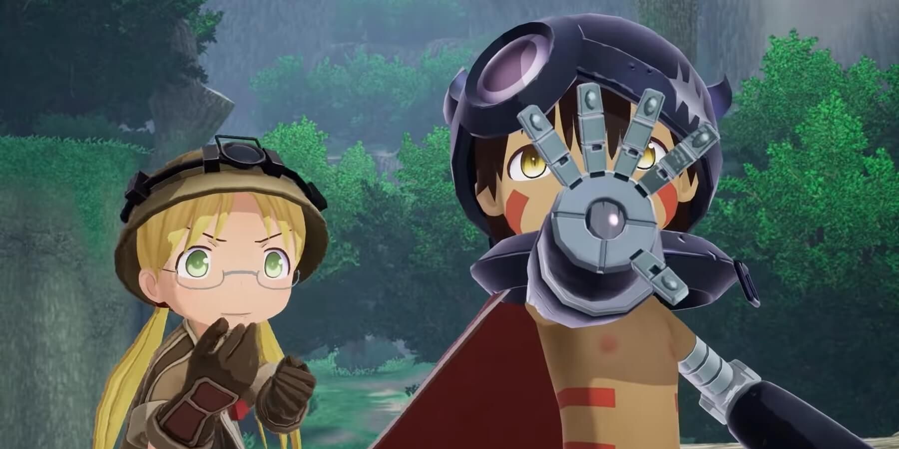 made in abyss étoile binaire tombant dans l'obscurité riko reg