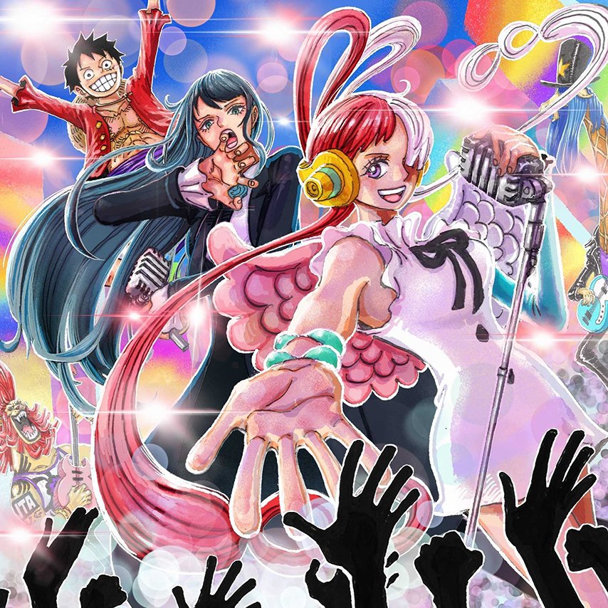 one piece ado thème principal illustration vidéo animée
