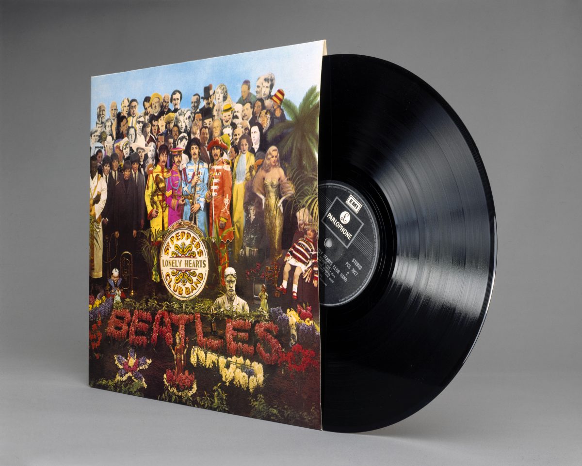 Une copie vinyle de 