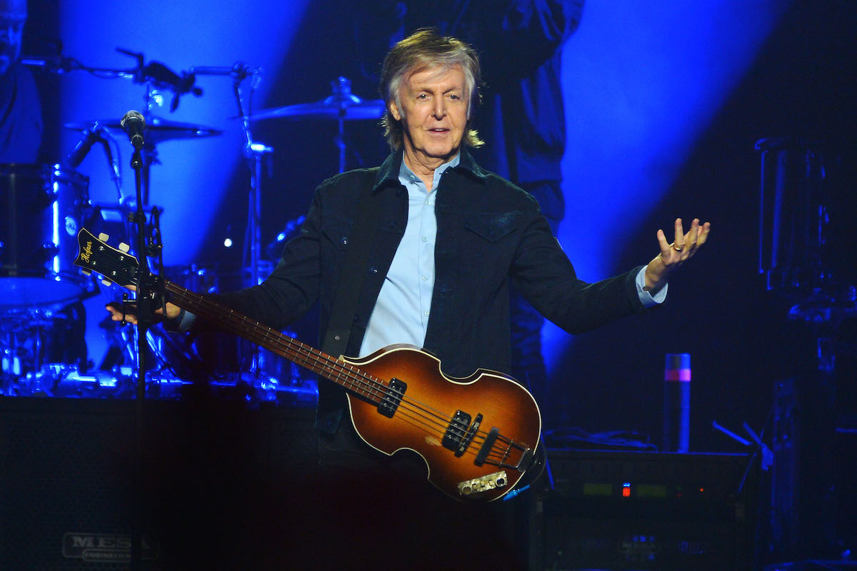 Paul McCartney sur scène
